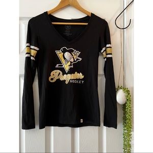 Long Sleeve Penguins NHL Tshirt